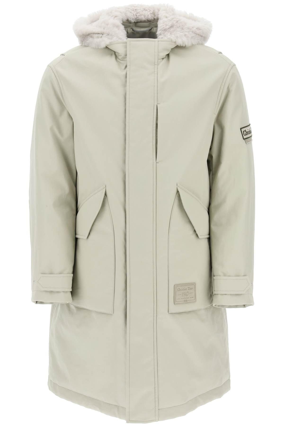 DIOR parka with shearling hood