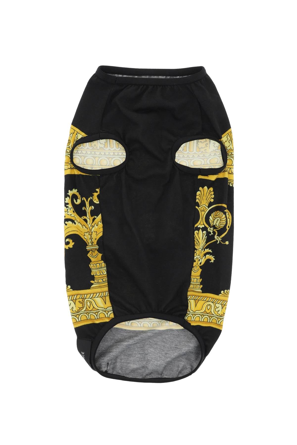 VERSACE 'crete de fleur' print pet t-shirt
