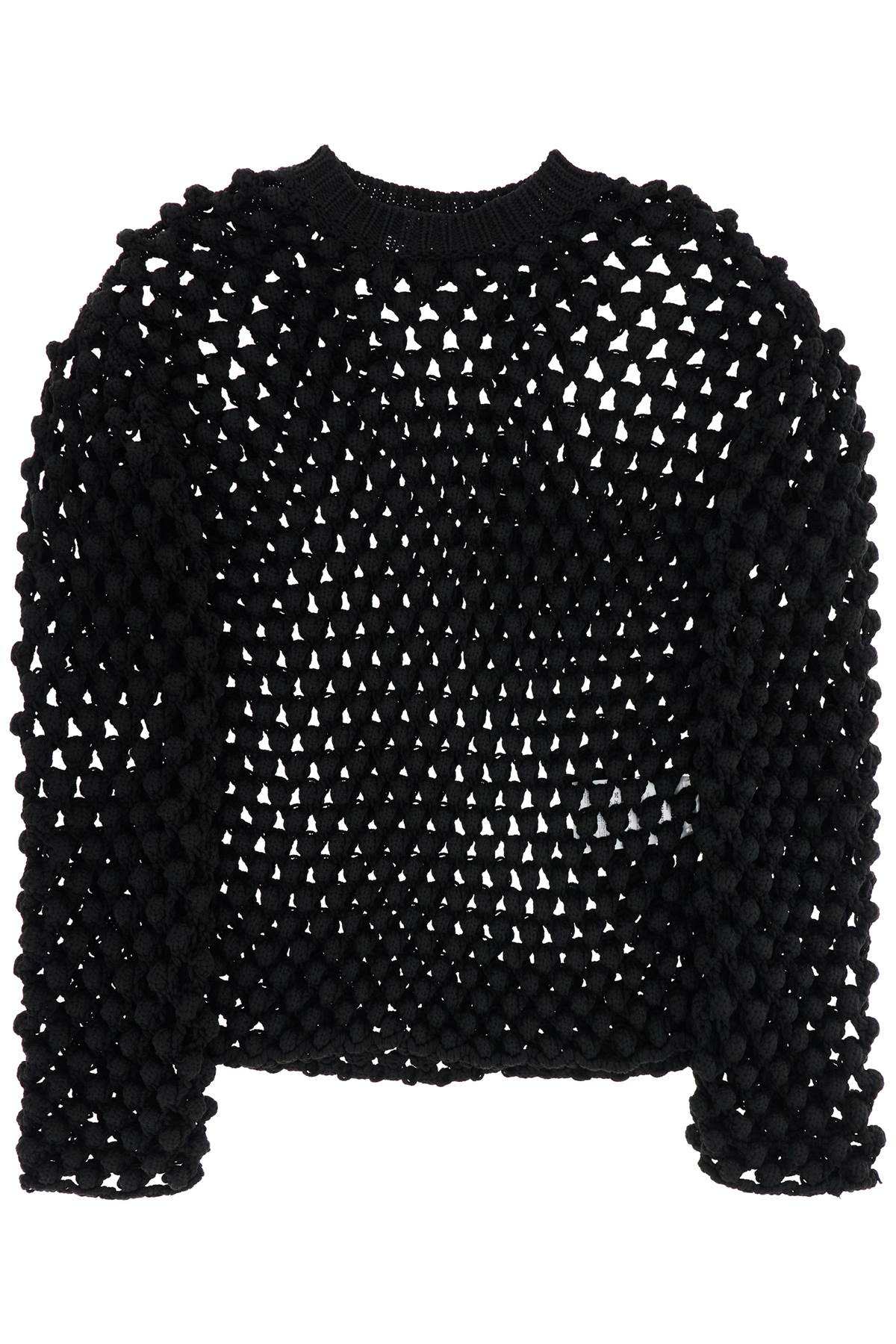 JIL SANDER popcorn stitch sweater
