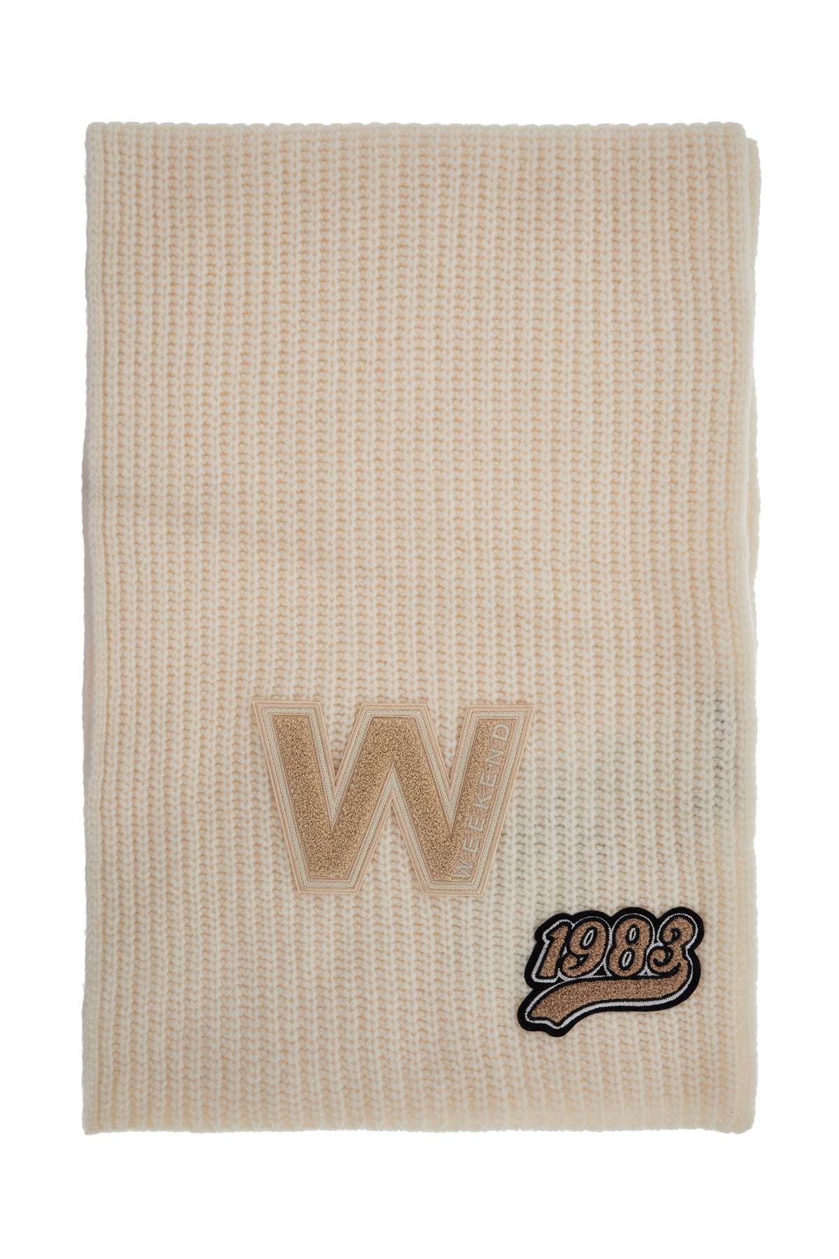 WEEKEND MAX MARA virgin wool scarf