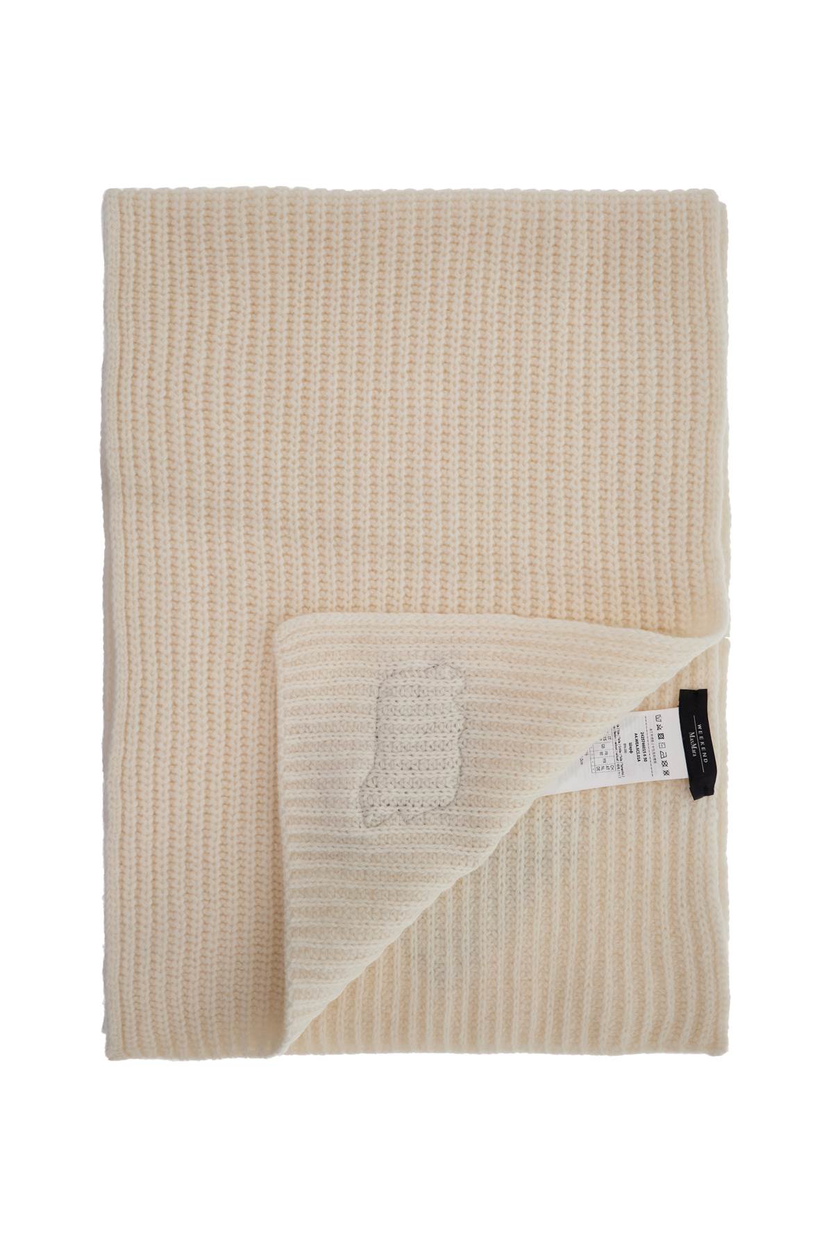 WEEKEND MAX MARA virgin wool scarf