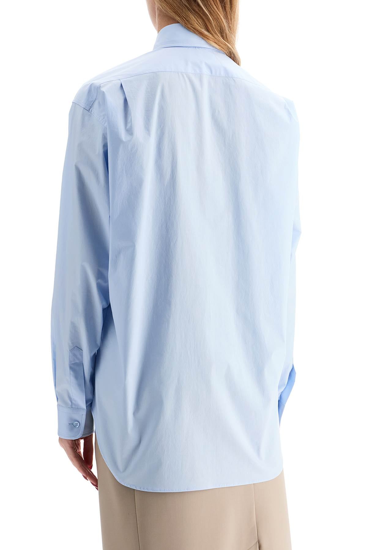MOSCHINO printed pocket shirt with button
