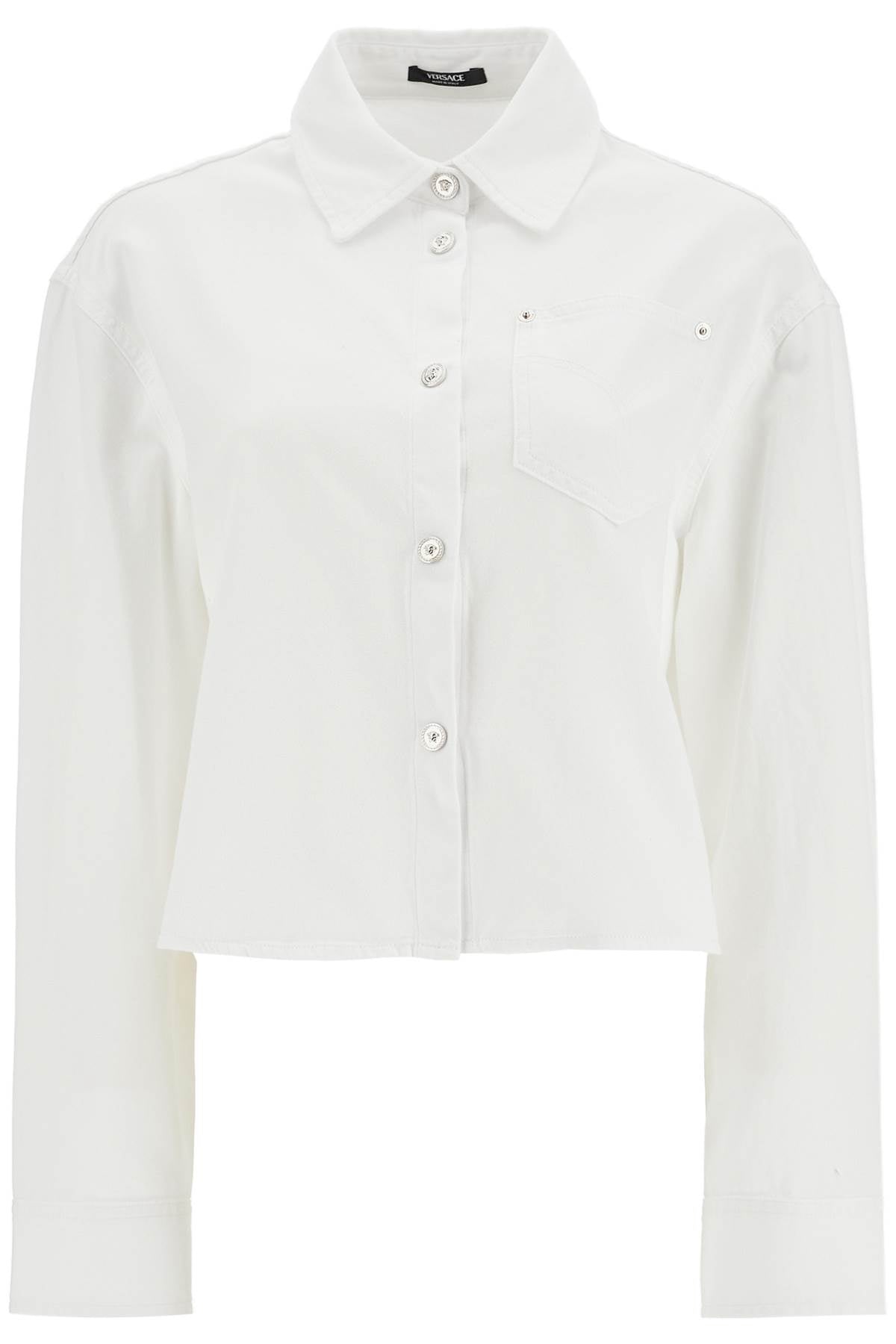 VERSACE short boxy shirt
