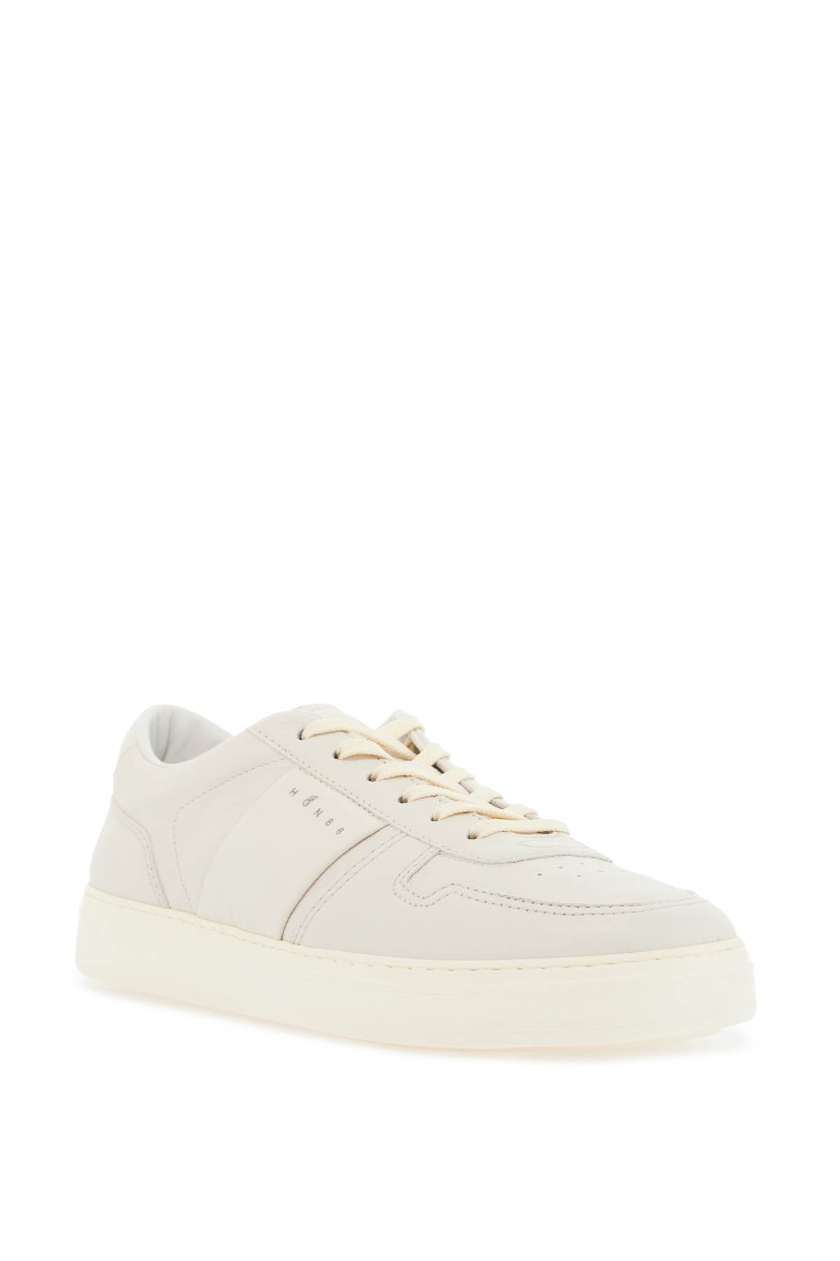 HOGAN smooth and suede leather h-tv sneakers.