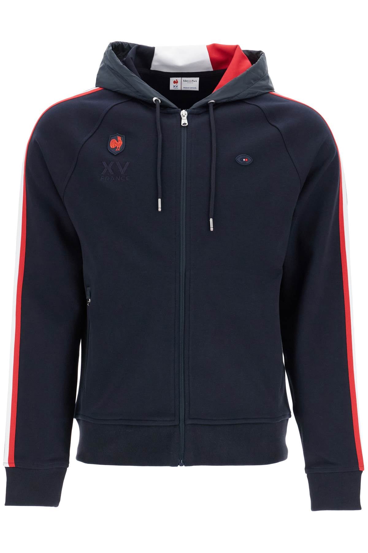 EDENÂ PARK navy blue zip hoodie cotton polyester