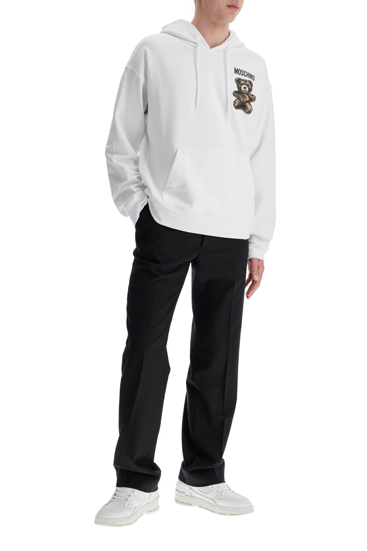MOSCHINO moschino teddy bear hooded sweat