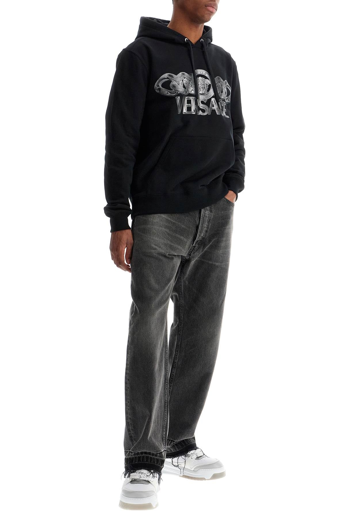 VERSACE 'hooded sweatshirt with medusa