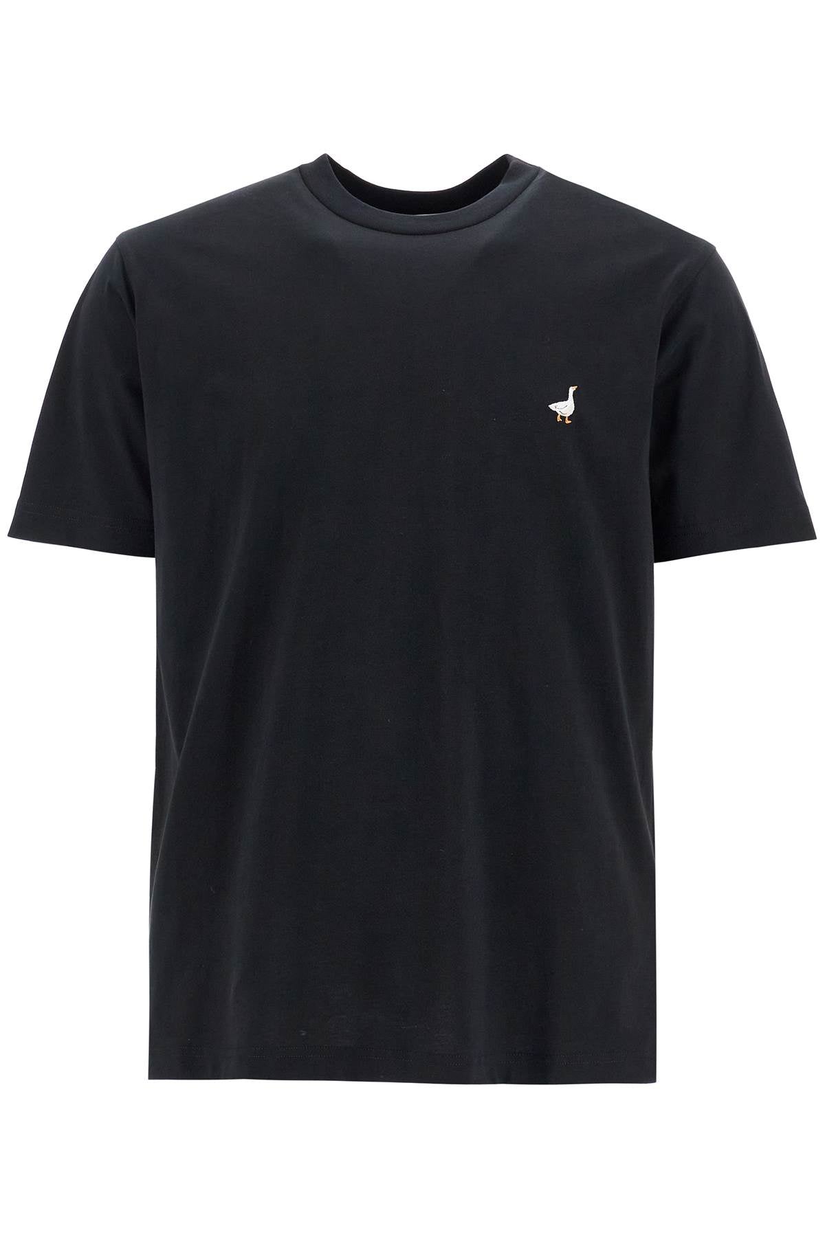 MOSCHINO goose embroidered t-shirt