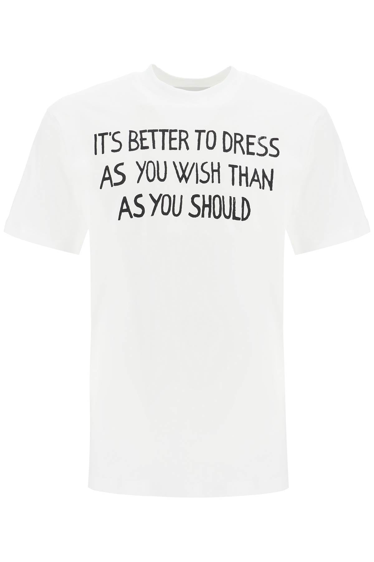 MOSCHINO t-shirt with lettering print