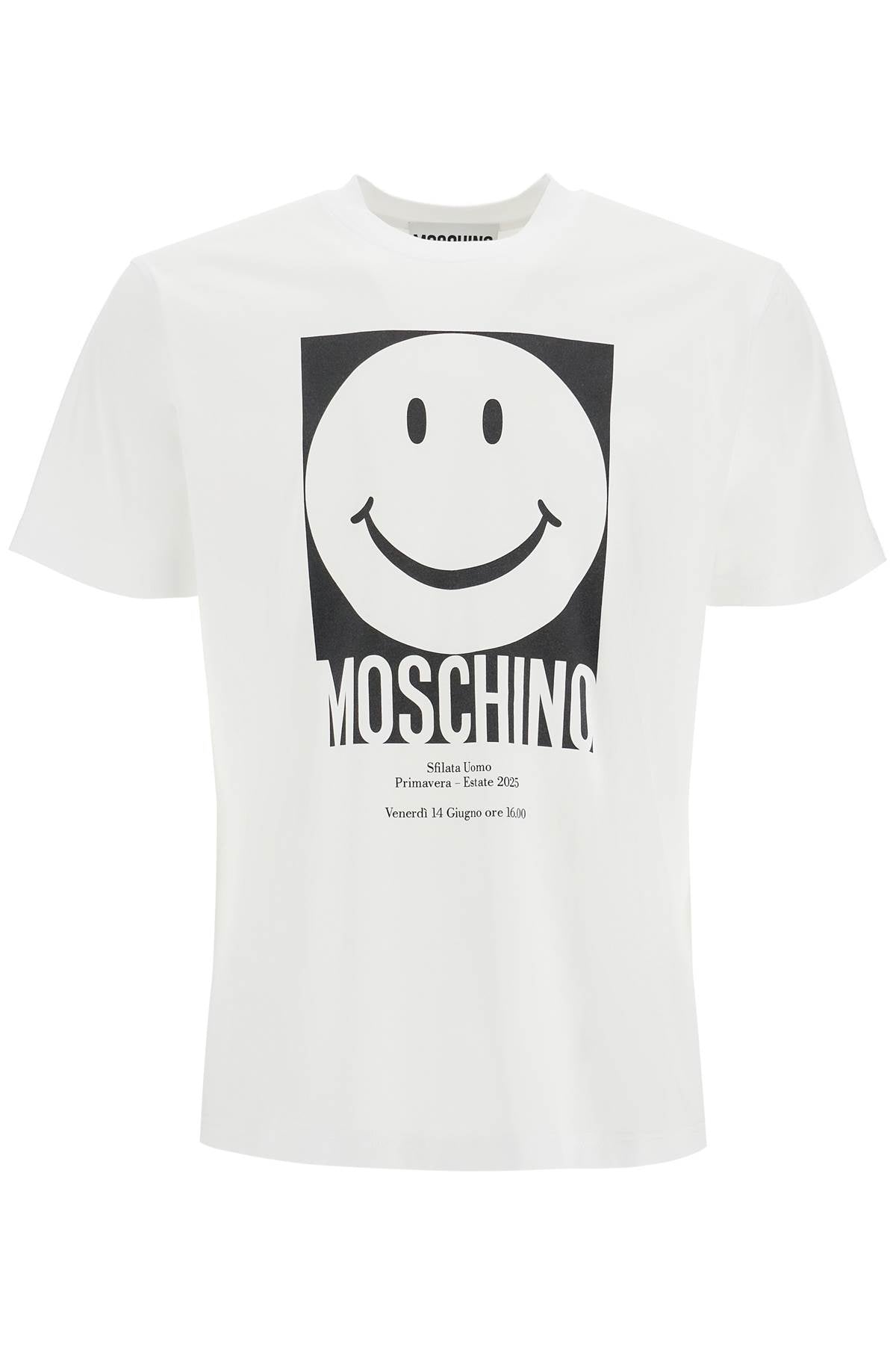 MOSCHINO 'smiley print t-shirt