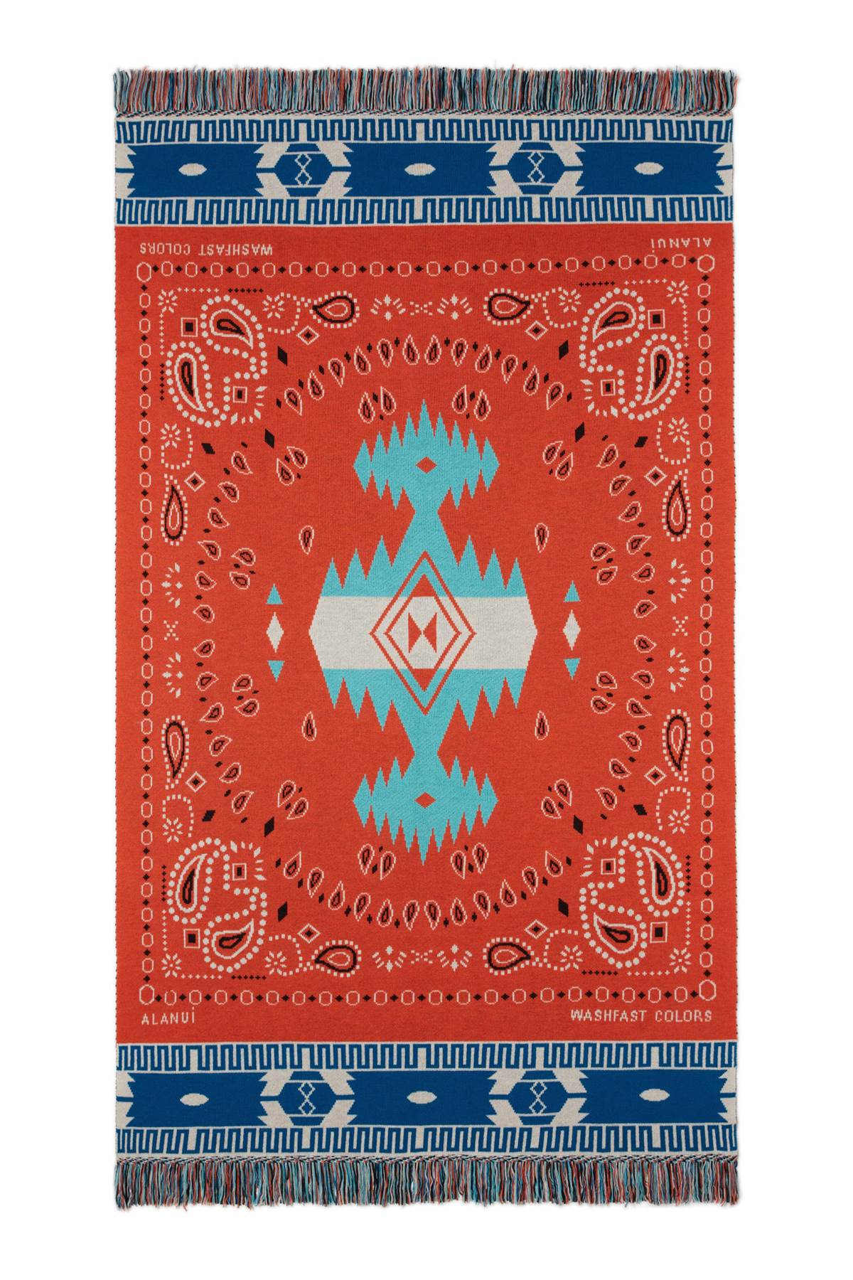 ALANUI jacquard bandana blanket