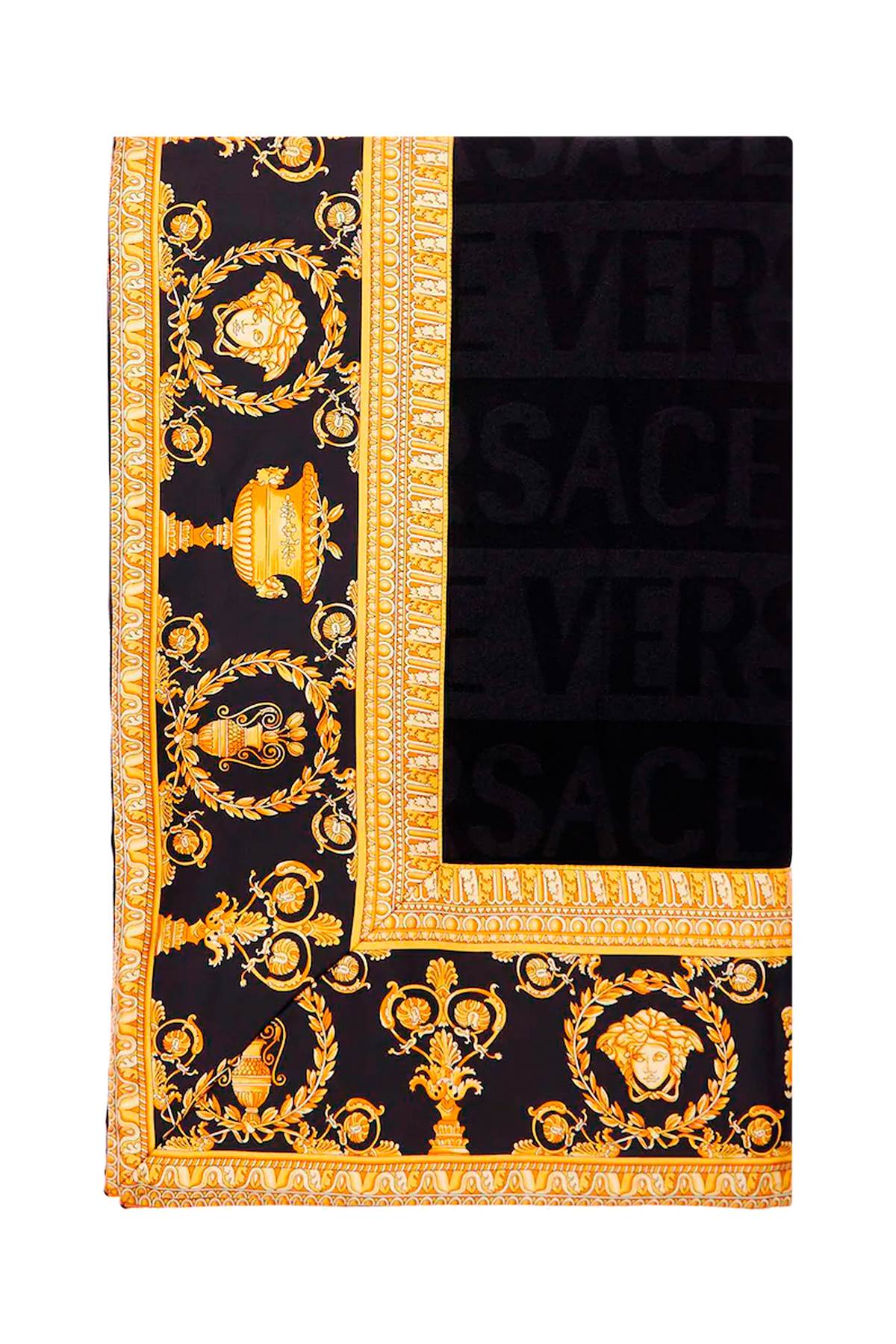 VERSACE 'i â¡ baroque' wool blanket