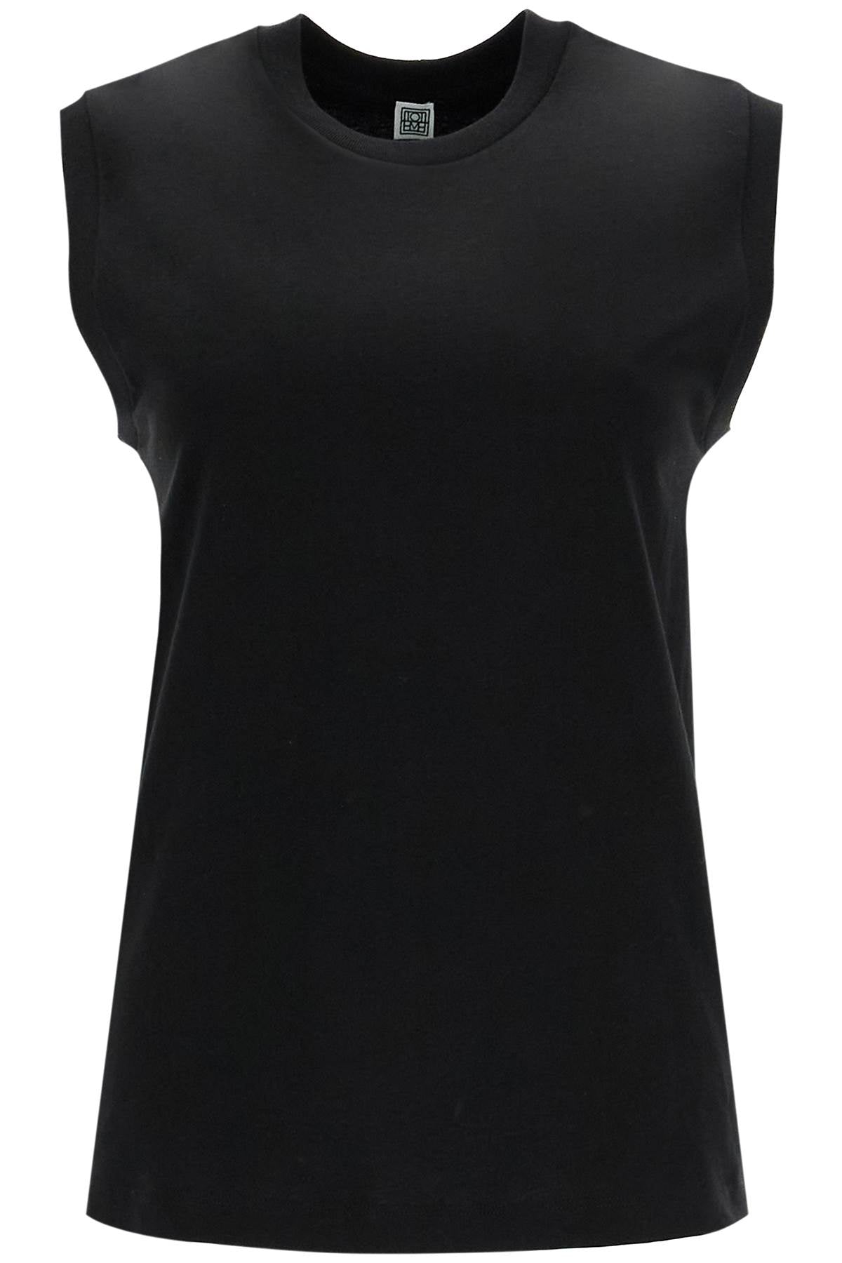 TOTEME organic cotton sleeveless top for
