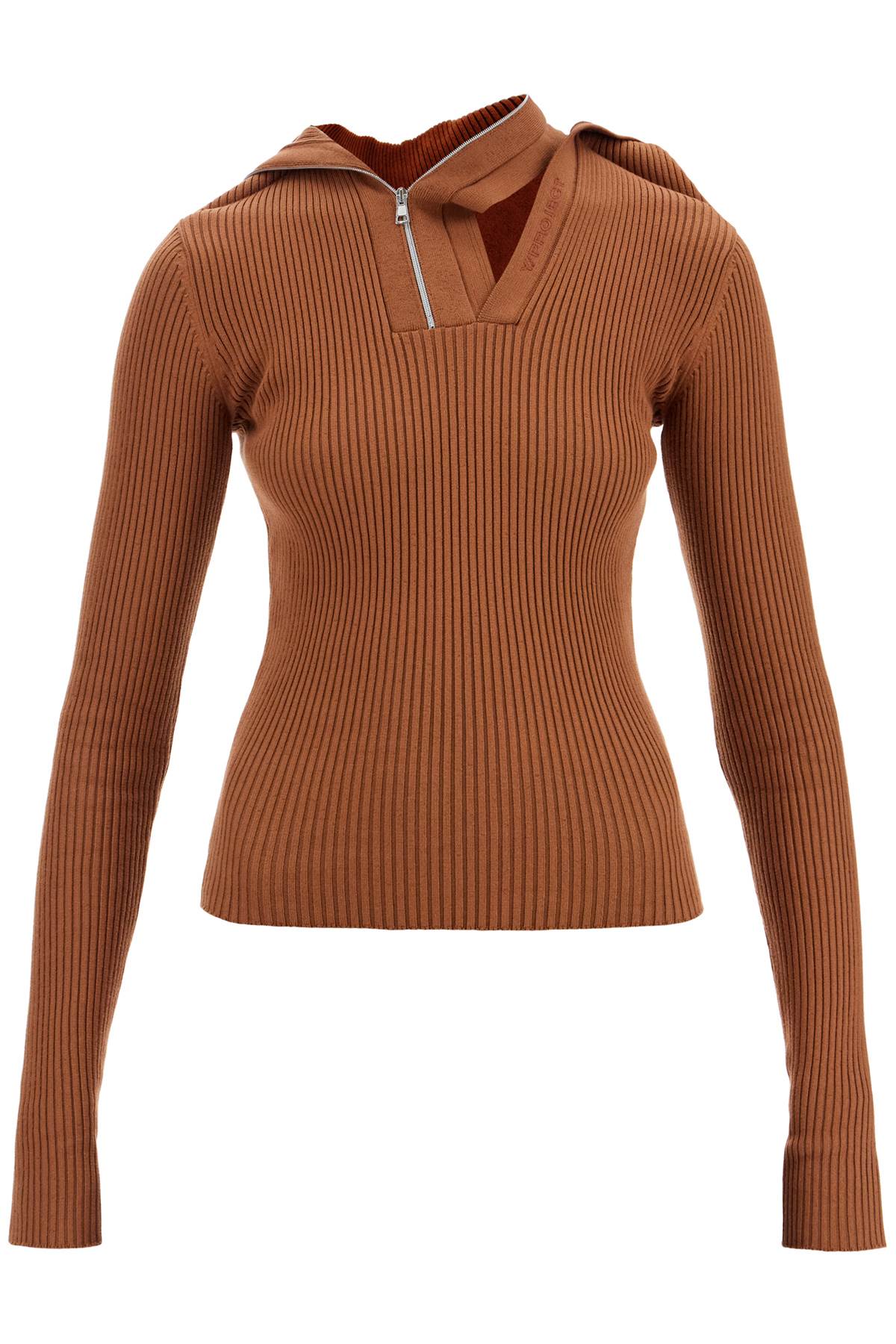 Y PROJECT long-sleeved top with pin