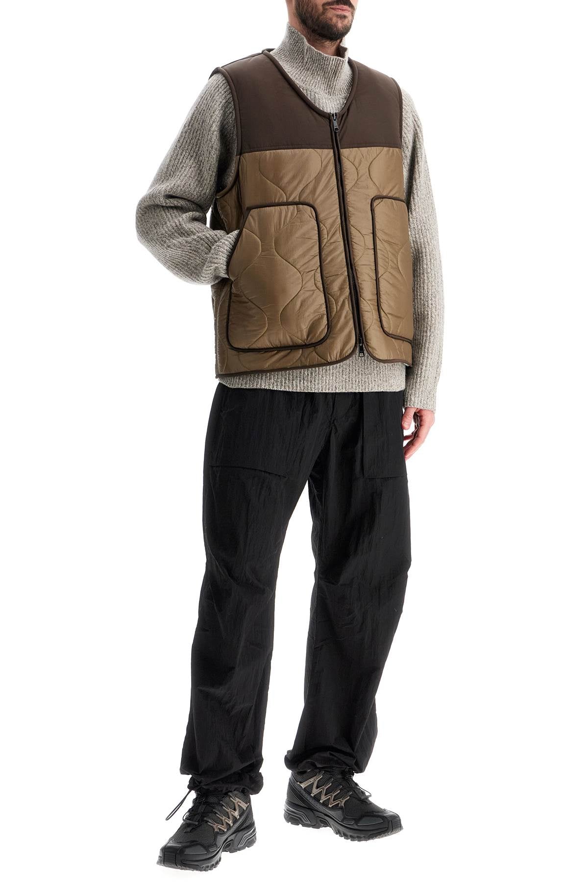WOOLRICH sherpa-lined vest by todd snyder